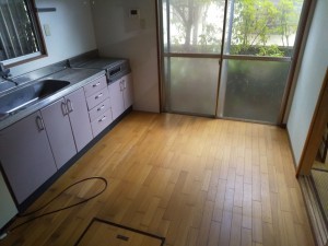 相生市青葉台、中古一戸建てのキッチン画像です