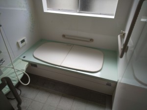 相生市青葉台、中古一戸建ての風呂画像です