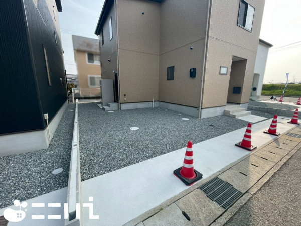 姫路市網干区興浜、新築一戸建ての外観画像です