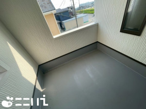 姫路市網干区興浜、新築一戸建てのバルコニー画像です