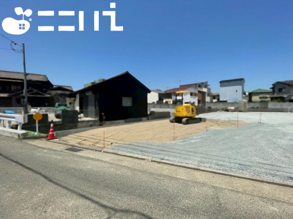 姫路市飾磨区中島、土地の画像です