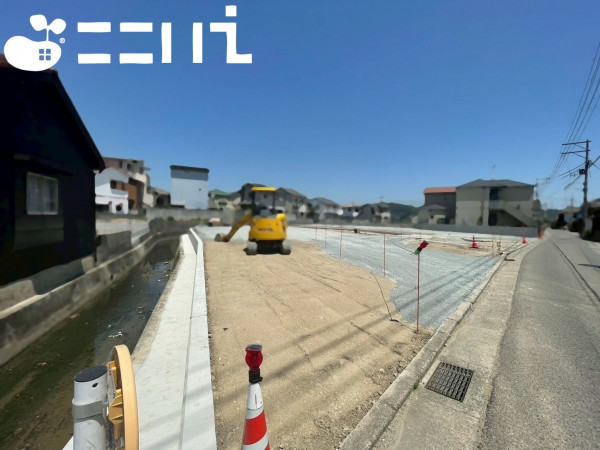 姫路市飾磨区中島、土地の画像です