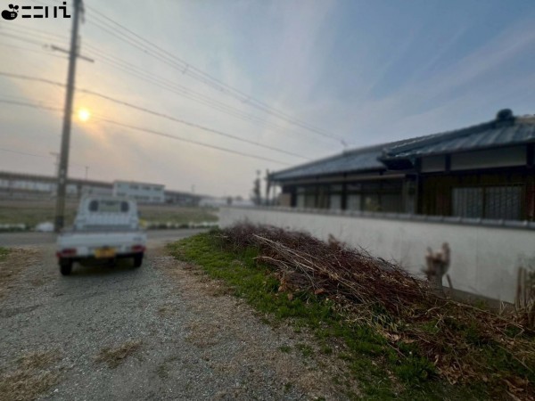 揖保郡太子町竹広、土地の外観画像です