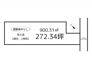 姫路市御国野町、土地の間取り画像です
