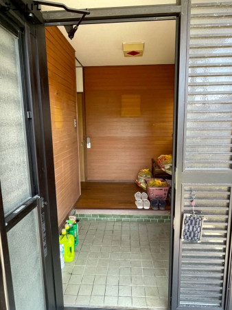 たつの市御津町中島、中古一戸建ての玄関画像です