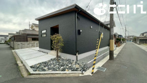 姫路市大津区長松、新築一戸建ての外観画像です