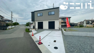 姫路市飾磨区今在家、新築一戸建ての外観画像です