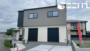 姫路市飾磨区今在家、新築一戸建ての外観画像です