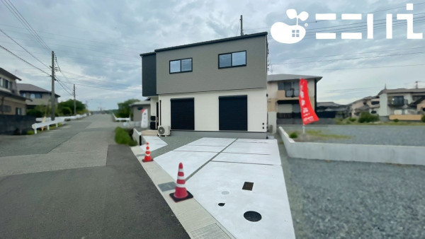 姫路市飾磨区今在家、新築一戸建ての外観画像です