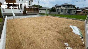 姫路市東山、新築一戸建てのバルコニー画像です