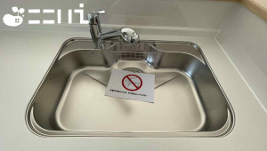 姫路市東山、新築一戸建てのキッチン画像です