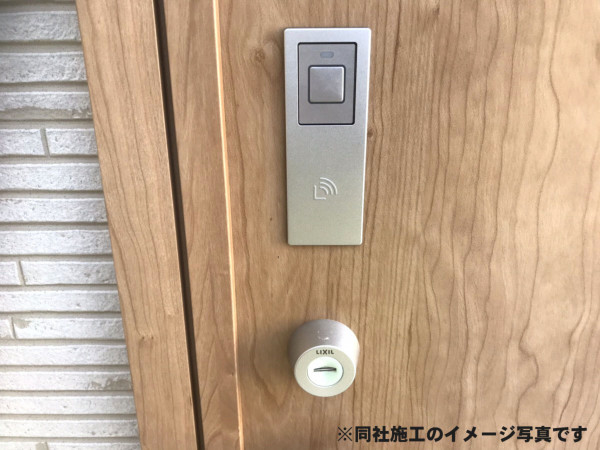 姫路市上大野、新築一戸建ての玄関画像です