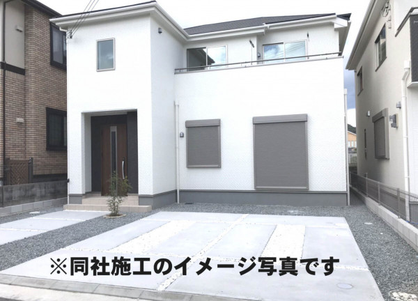 揖保郡太子町鵤、新築一戸建ての外観画像です
