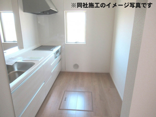 たつの市龍野町中村、新築一戸建てのキッチン画像です