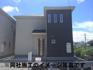 姫路市大塩町、新築一戸建ての外観画像です