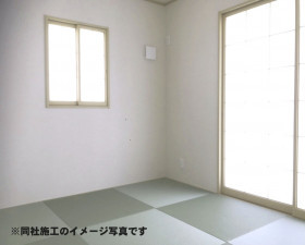 姫路市網干区新在家、新築一戸建ての居間画像です