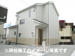 姫路市網干区新在家、新築一戸建ての外観画像です