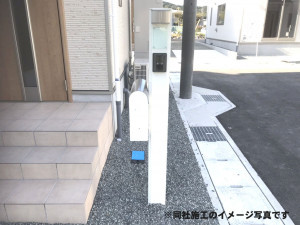 姫路市網干区新在家、新築一戸建ての外観画像です