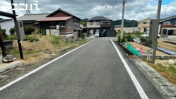 たつの市揖西町南山、土地の画像です