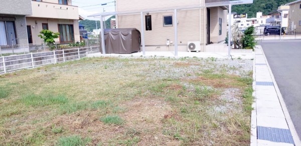 姫路市砥堀、土地の外観画像です