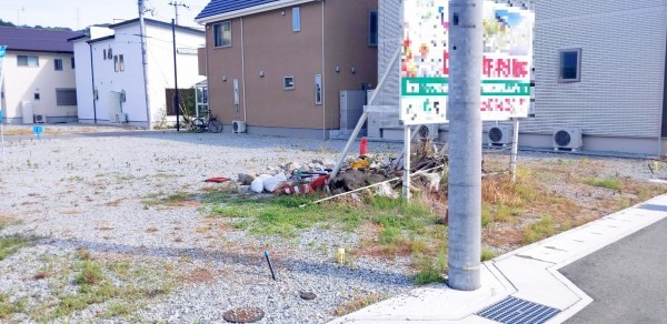 姫路市砥堀、土地の外観画像です