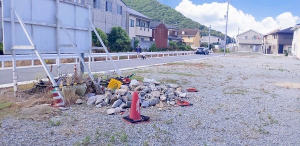 姫路市砥堀、土地の外観画像です