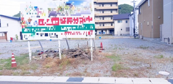 姫路市砥堀、土地の外観画像です