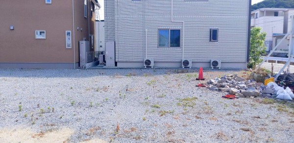 姫路市砥堀、土地の外観画像です