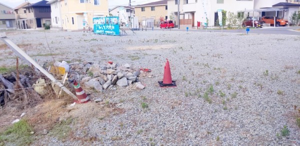 姫路市砥堀、土地の外観画像です
