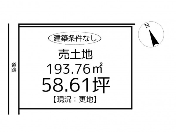 たつの市新宮町平野、土地の間取り画像です
