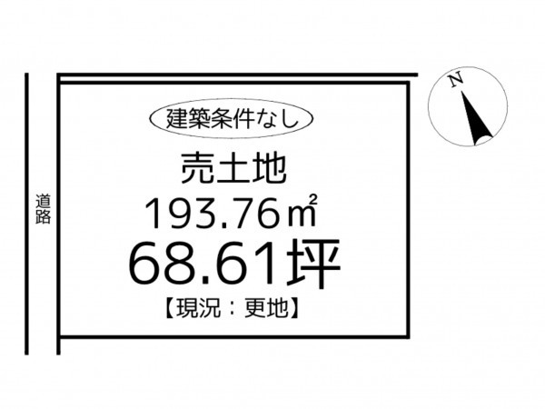 たつの市新宮町平野、土地の間取り画像です