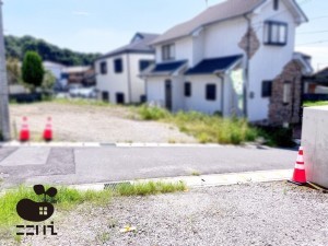 姫路市北新在家、土地の前面道路を含む現地写真画像です