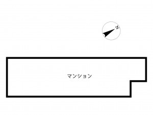 姫路市上大野、収益/事業用物件/マンションの間取り画像です