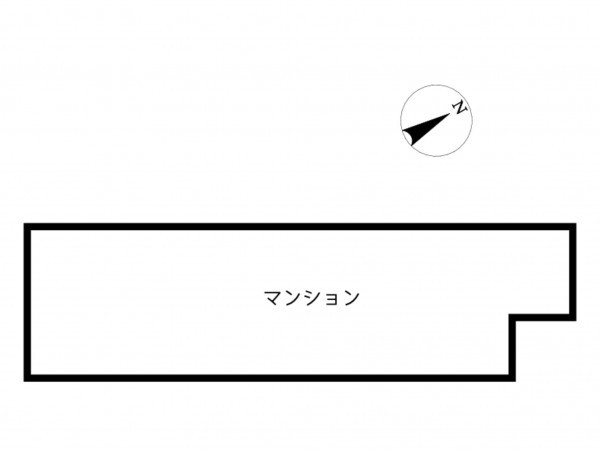 姫路市上大野、収益/事業用物件/マンションの間取り画像です
