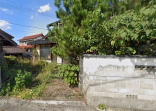 米子市古豊千、土地の間取り画像です