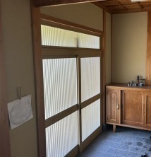 米子市二本木、中古一戸建ての玄関画像です