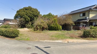 安来市荒島町、土地の間取り画像です