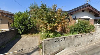 米子市旗ケ崎、土地の画像です