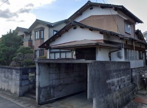 米子市旗ケ崎、土地の画像です