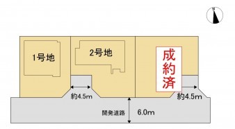 米子市東福原、新築一戸建ての画像です