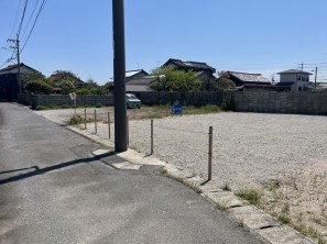 米子市大篠津町、土地の画像です