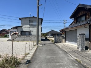 米子市大篠津町、土地の画像です