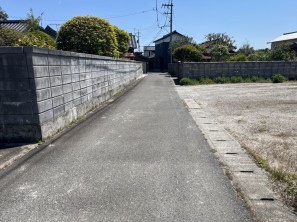 米子市大篠津町、土地の画像です