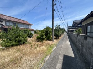 米子市富益町、土地の画像です