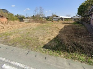 米子市大篠津町、土地の間取り画像です
