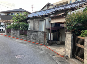 米子市上後藤、土地の間取り画像です