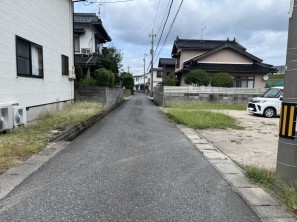米子市河岡、土地の画像です