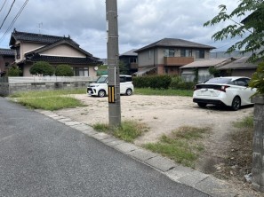 米子市河岡、土地の画像です