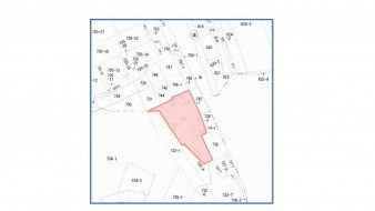 米子市長砂町、土地の間取り画像です