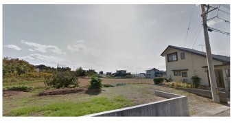 米子市河岡、土地の画像です